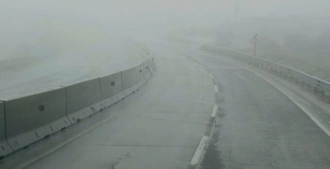Antakya–İskenderun Yolunda Yoğun Sis!