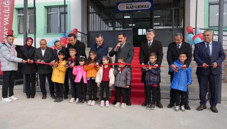 Alazi İlkokulu Törenle Açıldı