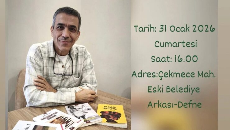 Antakyalı Yazar Burhan Tat Okurlarıyla İmza Gününde Buluşuyor