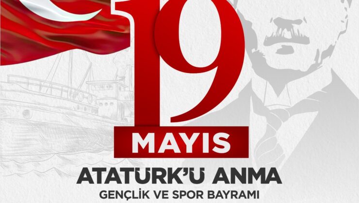 Başkan Yapar, 19 Mayıs Atatürk’ü Anma, Gençlik ve Spor Bayramını Kutladı