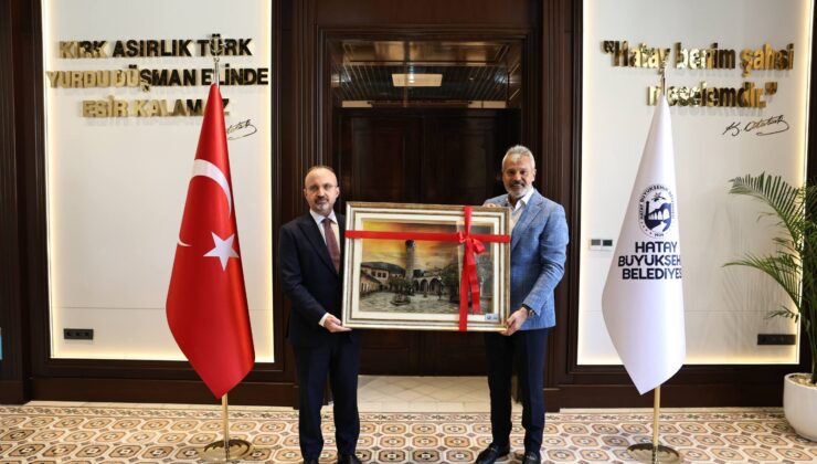 Öntürk, İçişleri Bakan Yardımcısını Ağırladı