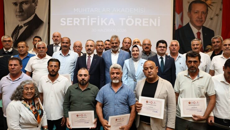 Hatay’da Muhtarlar Akademisi Tamamlandı