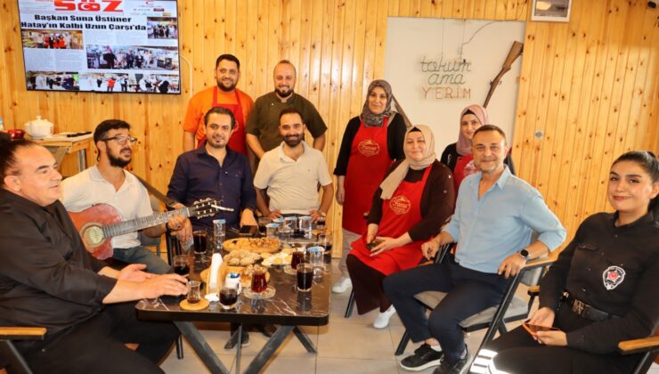 Ogün Kaptanoğlu Tarihi Uzun Çarşı’da İlgiyle Karşılandı