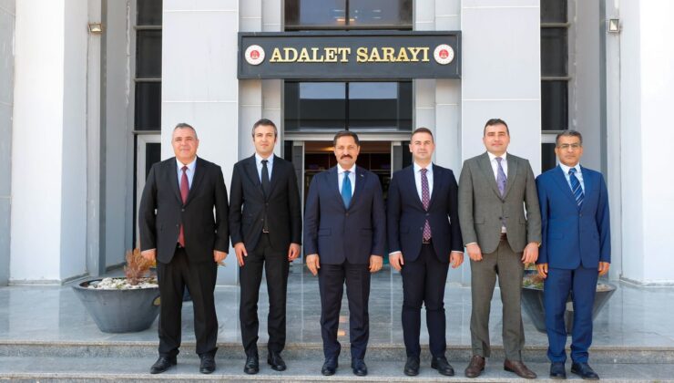 Hatay Valisi’nden Adli Yıl Ziyareti!