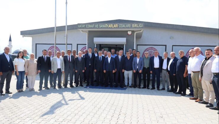 AK Parti Heyeti, Hatay Esnafının Taleplerini Dinledi