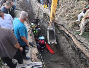 Arsuz’da Göçük Altında Kalan İşçi Kurtarıldı