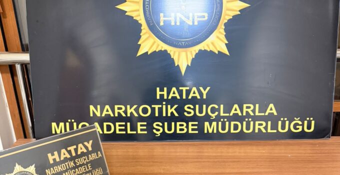Kırıkhan’da Uyuşturucu Operasyonu: 1 Kişi Tutuklandı