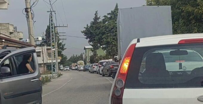 Antakya Güzelburç’ta Sabah Trafiği Çileden Çıkarıyor!