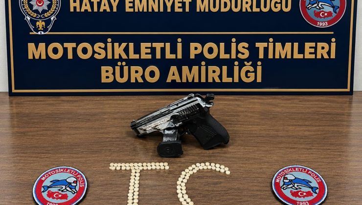 Antakya’da Uyuşturucu ve Kurusıkı Tabanca Ele Geçirildi