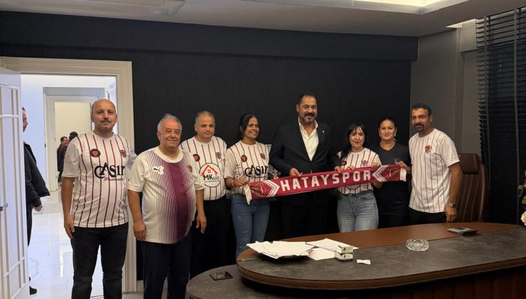 Defne Hatayspor Taraftarlar Derneği, HATSO Adayı Yavuz’dan Hatayspor’a Destek Sözü Aldı